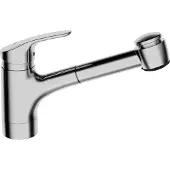 Hansa HANSAMIX Robinet de cuisine, raccord de tuyaux flexibles, saillie 235 mm, 01382283