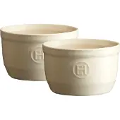 Emile Henry Töpfchen-Set (2-teilig) - Nr. 10 Argile EH 4010 02 3289310240109