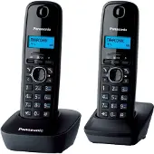 Panasonic KX-TG1612 Téléphone sans fil, identification de l'appelant, 15h de temps de conversation, 7 jours de veille, DECT