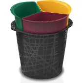 Bama TRICICLO : poubelle pour le tri des déchets