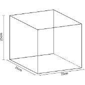 Softee Figurine Gonflable Square 25 Cm