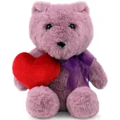 WP Merchandise - Peluche « Mary l'ourson au cœur » (21 cm)