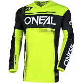 O'Neal Element Racewear Maillot MX Noir/Jaune L hommes