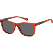 Polaroid Lunettes de Soleil - - PLD 8058/S - Rouge - Polycarbonate - Enfant