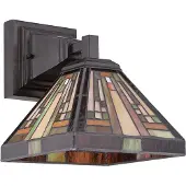 QUOIZEL Applique en verre teinté Stephen 1xE27 60W