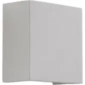 LINDBY Applique Murale , Anneke, Blanc, Salon / séjour, Plâtre / argile, Moderne