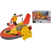 Simba Fireman Sam Juno Jetski avec figurine