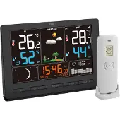 TFA-Dostmann Station météo radio SEASON 2 avec écran couleur, 35.1118.01,