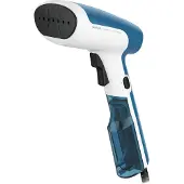 Tefal Défroisseur vapeur portable DT613, 70 L x 1300 W, blanc et bleu.