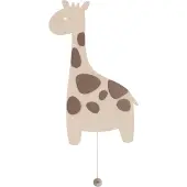 Babys Only Applique Girafe Wonder de Baby's Only - Marron - 42x29 cm