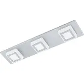 Eglo LED plafonnier Masiano Gris métallisé à 3 lumières