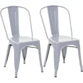 MCW Chaise -A73 Métal (lot de 2)