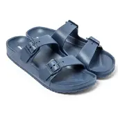 Brasileras Claquettes / Tongs 'Coastal' bleu foncé