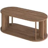 Temahome Table basse en noyer, 110 x 50 x 51