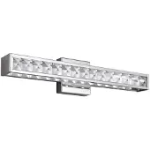Elstead Lighting Applique murale LED pour salle de bain Jessie, chrome poli, 20 W, blanc chaud, 1 800 lm, métal, dimensions : 12,7 x 59,7 x 10,2 cm, IP44, Feiss