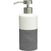 Sealskin Distributeur de savon Doppio Porcelaine grise, 361840214