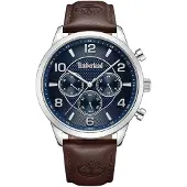 Timberland Montre à affichage analogique bleu