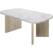CALICOSY - Table basse H39 cm - QUARTZ