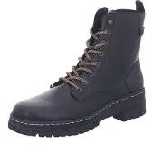 Rieker Bottines à lacets pour femmes Noir, Couleur:noir, EU Taille:36