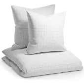 Sleepwise Soft Wonder Ensemble de Housses de Couette 2 Personnes en Microfibre OEKO-TEX, Housses de Couette et d'Oreiller Lavables en Machine, Respirantes, Antistatiques, Hypoallergéniques, 200x200