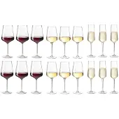 Leonardo Lot de 18 verres Puccini
