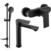 Mexen Royo DF05 set de douche, Noir - 72214DF05-70