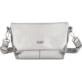 Zwei Sac à bandoulière 'Mademoiselle' argent