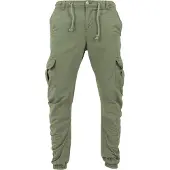 Urban Classics Pantalon cargo brun foncé