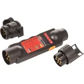 HP Autozubehör Testeur d'éclairage, 12 V avec adaptateur 7/13 broches