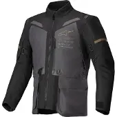 Alpinestars ST-7 2L Gore-Tex veste textile imperméable moto, noir/gris, 3XL