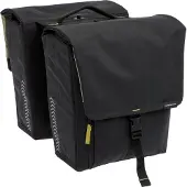 New Looxs Double sacoche vélo Tulum 32 litres 35 x 17 x 37 cm (2x) - noire amovible