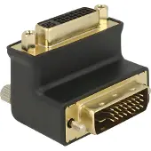 DeLOCK Adaptateur DVI - DVI-I femelle vers DVI-D mâle - 90 coudé