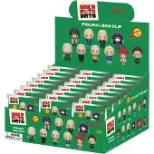MONOGRAM Sakamoto Days Series 1 3d Pvc Bag Clips Display 24 Units Multicolore