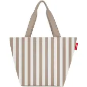 Reisenthel sac shopper sac à épaule Shopper Summerstripes Coffee taupe