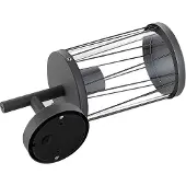 LINDBY Yonan Applique Murale d'Extérieur Dark Grey/Clear