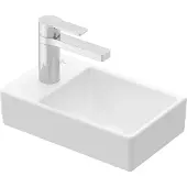 Villeroy & Boch Avento lave-mains 1 trou de robinet à gauche sans trop-plein 36x22cm - blanc 43003r01
