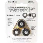 Shaver-Parts Pièces de rasoir Tête de rasage Alt Sh98/Sh71
