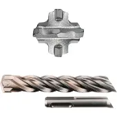 Makita Hammerbohrer SDS-PLUS, Nemesis II, 10 x 165 mm, 10 Stk. SDS-PLUS - Nemesis 2 - 10 x 165 mm - 10 stk