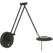 Steinhauer Lampe de lecture Zodiac LED Noir