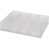 Raaco Kit de compartimentation 16pcs. transparent largeur 39 x profondeur 55 x hauteur 47mm pour art. -871325-871332 - 105347