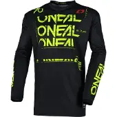 O'Neal Element Static Maillot MX Noir/Jaune M hommes