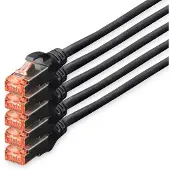 Digitus Cordon de raccordement RJ-45 (M) pour RJ-45 (M) 10 m SFTP, PiMF CAT 6 -