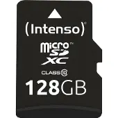 Intenso Micro Sdxc 128gb Class 10 Memory Card Noir