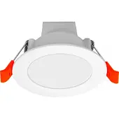 Osram SMART+ Matter Recess LED Downlight blanc 86mm, 4,5W, 300lm, RGB+TW 3000-6500K, WiFi, Alexa, 110°, encastré