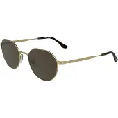 Lacoste Lunettes de Soleil L268S 53/20/145 Gold Metal UNISEX L268S
