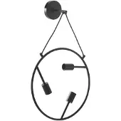 LUCANDE - Linnard Applique Murale Black