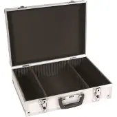 Perel Coffret à outils en aluminium - 425 x 305 x 125 mm