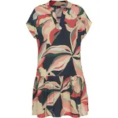 s.Oliver Robe crème / marine / rose / canneberge