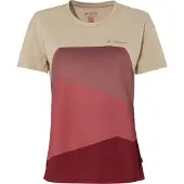 Vaude Bike Moab Vi Short Sleeve T-shirt Rouge 38 Femme
