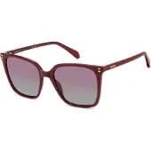 Polaroid Lunettes de soleil - - PLD 4201/S/X - Acétate rouge - Carré - Taille 55/18/140